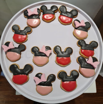 Koekjes Minnie en Mickey Patroon Small