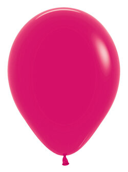 Sempertex Fashion Solid Framboos Latex Ballonnen 30cm 50st Raspberry