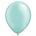 Qualatex Pastel Parelmoer Mint Groen Latex Ballonnen 12cm 100st Pearl Mint Green