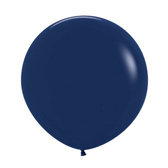 Sempertex Fashion Solid Marine Blauw Latex Ballonnen 10st 60cm Navy Blue