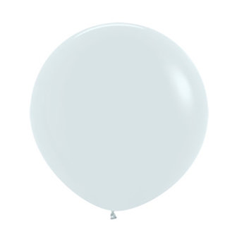 Sempertex Fashion Solid Wit Latex Ballonnen 10st 60cm White