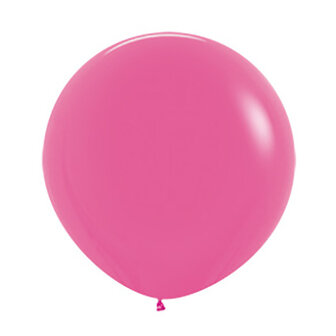 Sempertex Fashion Solid Fuchsia Roze Latex Ballonnen 10st 60cm Fuchsia