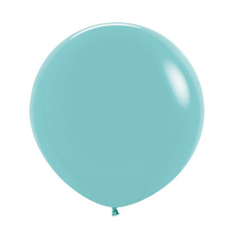 Sempertex Fashion Solid Aqua Blauw Latex Ballonnen 10st 60cm Aquamarine