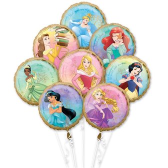 Disney Prinsessen  Folie Ballonnenboeket 8st