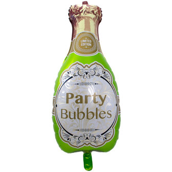 Champagnefles &#039;Party Bubbles&#039; Folie Ballon 92cm