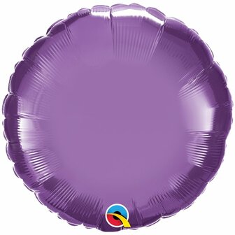 Chroom Paars Folie Ballon 45cm Chrome Purple