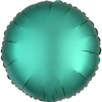 Jade Groen Luxe Satijn Folie Ballon 43cm