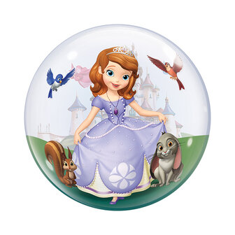 Prinses Sofia Bubble Ballon 56cm