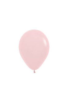 Sempertex Pastel Roze Latex Ballonnen 12cm 50st Pastel Matte Pink