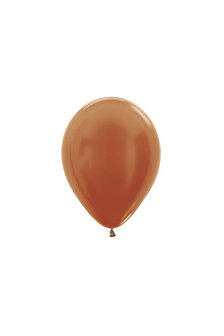 Sempertex Metallic Koper Latex Ballonnen 12cm 50st Metallic Pearl Copper