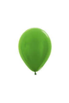 Sempertex Metallic Lime Groen Latex Ballonnen 12cm 50st Metallic Pearl Lime Green