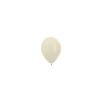 Sempertex Parelmoer Ivoor Latex Ballonnen 12cm 50st Pearl Ivory