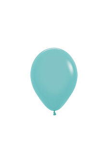 Sempertex Fashion Solid Aqua Blauw Latex Ballonnen 12cm 50st Aquamarine
