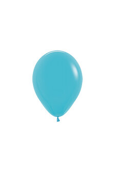 Sempertex Fashion Solid Caribisch Blauw Latex Ballonnen 12cm 50st Caaribbean Blue