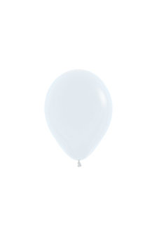 Sempertex Fashion Solid Wit Latex Ballonnen 12cm 50st White 