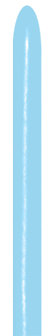 Sempertex Fashion Solid Licht Blauw Modelleerballonnen 160S 50st Light Blue