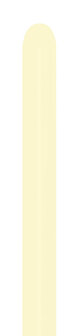 Sempertex Pastel Matte Geel Modelleerballonnen 260S 50st Yellow