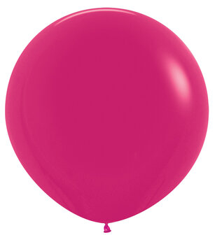 Sempertex Fashion Solid Framboos Jumbo Ballon 1st 90cm Raspberry