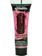 Magenta UV Glitter Body Gel 10ml