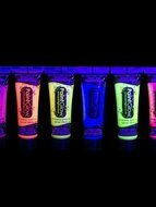 Blauw Glitter Neon Body Gel 10ml