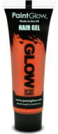 Oranje Glow-in-the-Dark Haar Gel 10ml