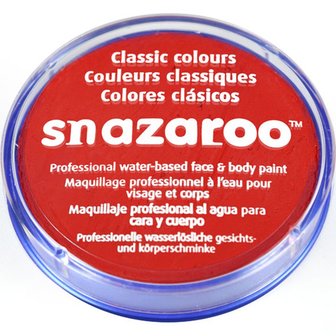 Snazaroo Schmink Helder Rood 18ml