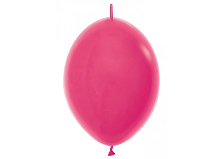 Sempertex Fashion Solid Fuchsia Link-O-Loon Latex Ballonnen 30cm 50st Fuchsia