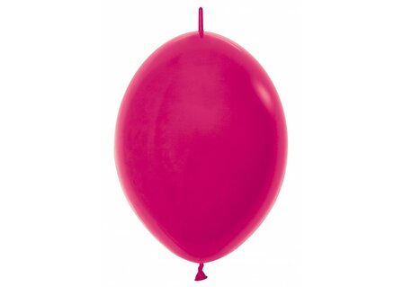 Sempertex Fashion Solid Framboos Link-O-Loon Latex Ballonnen 30cm 50st Raspberry