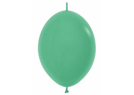 Sempertex Fashion Solid Groen Link-O-Loon Latex Ballonnen 30cm 50st Groen