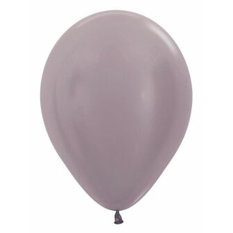 Sempertex Satin Pearl Greige Latex Ballonnen 30cm 50st Pearl Greige