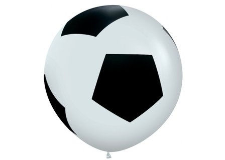 Voetbal Jumbo Ballon 1st 90cm