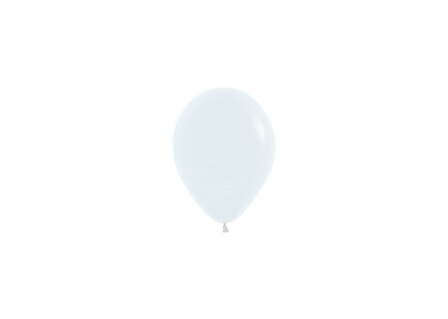 Sempertex Fashion Solid Wit Latex Ballonnen 25cm 100st White