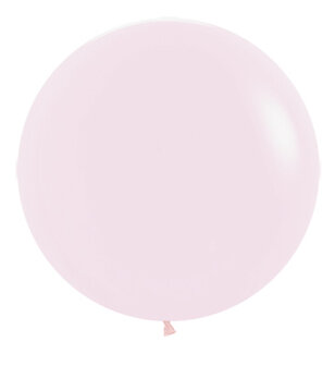 Sempertex Pastel Roze Latex Ballonnen 60cm 10st Pastel Matte Pink