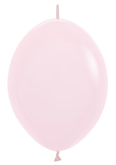 Sempertex Pastel Roze Link-O-Loon Latex Ballonnen 30cm 50st Pastel Matte Pink