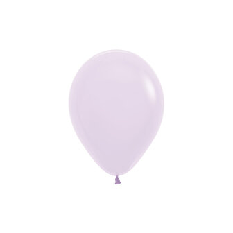 Sempertex Pastel Lila Latex Ballonnen 25cm 100st Pastel Matte Lilac