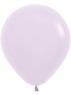 Sempertex Pastel Lila Latex Ballonnen 45cm 25st Pastel Matte Lilac
