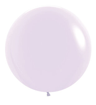 Sempertex Pastel Lila Latex Ballonnen 60cm 10st Pastel Matte Lilac