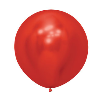Sempertex Reflex Rood Latex Ballonnen 60cm 3st Reflex Red