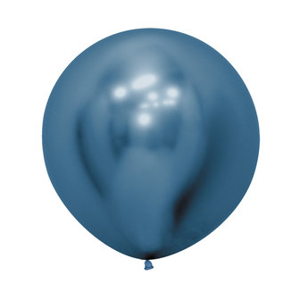 Sempertex Reflex Blauw Latex Ballonnen 60cm 3st Reflex Blue