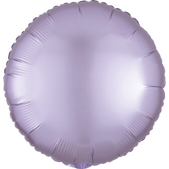 Pastel Lila Luxe Satijn Folie Ballon 45cm