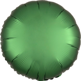 Smaragd Groen Luxe Satijn Folie Ballon 45cm