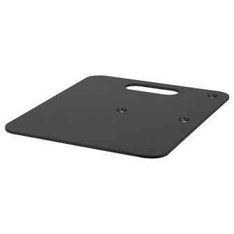 Wentex Zwart Base Plate Powder Coated 8kg