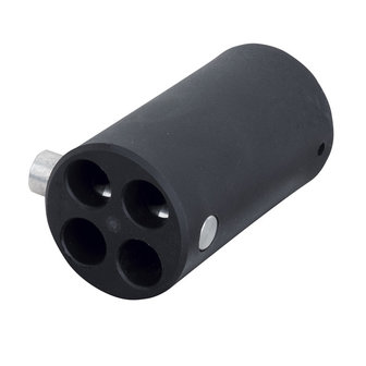 Wentex Zwart 4-Way Connector Vervanger 35mm