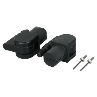 Wentex Zwart Adapter Kit Vervanger (rond)