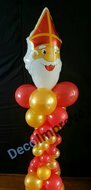 Sinterklaas Griekse Stijl Ballonnenpilaar