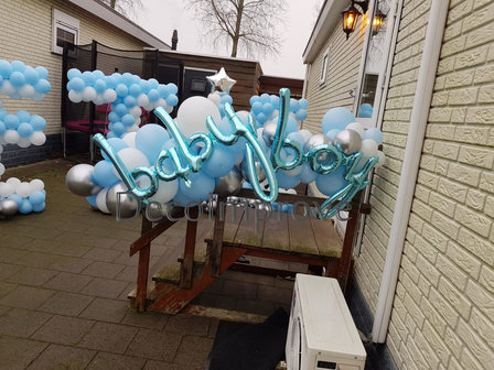 Baby Boy Organic Ballonslinger 150cm