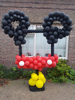 Mickey Mouse Foto Frame Ballondecoratie 100x100cm