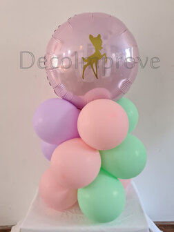 Bambi Pastel Tafeldecoratie