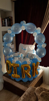 Cadeaumand Ballondecoratie