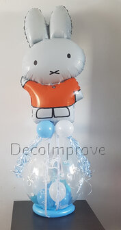 Blauw Nijntje Groot Cadeauballon Stuffer Ballon